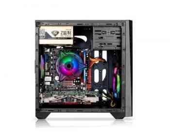 ქეისი: Golden Field 3320B ATX Case with RGB Strip 1x90mm Fan თბილისი