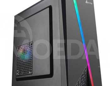 Корпус: Корпус Golden Field 3320B ATX с RGB-лентой, вентилятор 1x90 мм Тбилиси - изображение 2