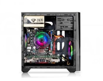 ქეისი: Golden Field 3320B ATX Case with RGB Strip 1x90mm Fan თბილისი - photo 3