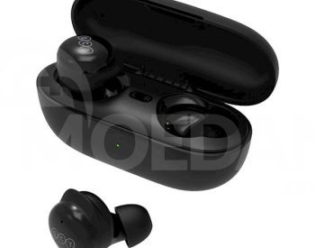 ყურსასმენი QCY T17, Headphones, Wireless, Bluetooth, Black თბილისი - photo 2