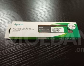 მყარი დისკი SSD Apacer 256GB SSD M.2 AS2280P4 NVMe PCIe 3.0 თბილისი - photo 2