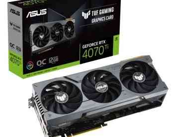 Asus TUF Gaming GeForce RTX 4070 TI OC Edition 12GB GDDR6X თბილისი