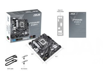დედაბარათი ASUS PRIME B760M-K DDR5 USB 3.2 Gen 1, Aura Sync თბილისი - photo 1