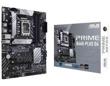 იყიდება დედა დაფა Asus Prime B660-Plus D4, LGA 1700, DDR4 თბილისი