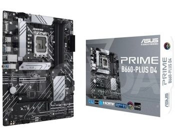 იყიდება დედა დაფა Asus Prime B660-Plus D4, LGA 1700, DDR4 თბილისი - photo 1