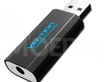 USB Sound Card vention VAB-S15 თბილისი - photo 2