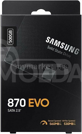 SSD-накопитель MZ-77E500B Samsung SSD 870 EVO Series 500 ГБ Тбилиси - изображение 1