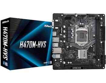 დედა დაფა ASRock H470M-HVS Motherboard s1200 H470 2xDDR4 HDM თბილისი