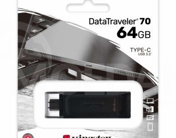 იყიდება USB TypeC 3.2 მეხსიერების ბარათი DT70/64GB Kingston თბილისი - photo 2