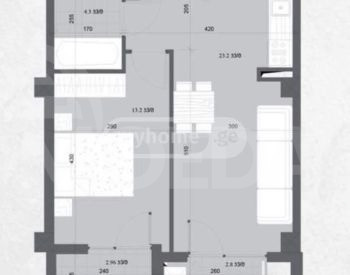 Продам 2-комн. квартиру 47.4м² 11/12 эт. Тбилиси - изображение 4