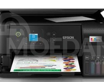Epson EcoTank L3560 MFP A4 Wi-Fi USB-струйный принтер, черный — Тбилиси - изображение 2