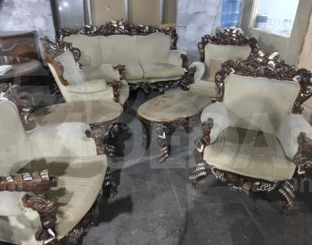 Urgent!!! 3+1+1+1+1 sets of five and 3 marble tables Tbilisi - photo 3