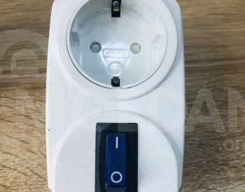 გერმანული წარმოების როზეტი ჩამრთველით თბილისი - photo 1