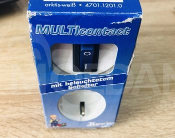 გერმანული წარმოების როზეტი ჩამრთველით თბილისი - photo 4