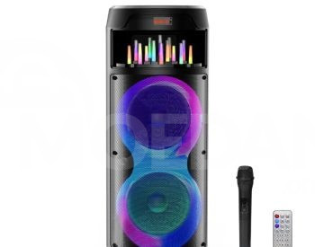 Большой динамик для караоке с беспроводным микрофоном. Тбилиси - изображение 4