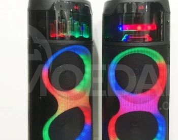 Большой динамик для караоке с беспроводным микрофоном. Тбилиси - изображение 1