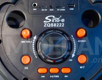 Большой динамик для караоке с беспроводным микрофоном. Тбилиси - изображение 3