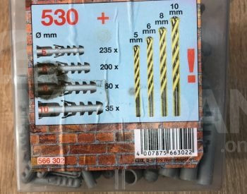 Plastic dowel + drills Tbilisi - photo 3