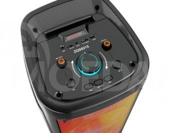 ბლუთუს დინამიკი ორი კარაოკე მიკროფონით თბილისი - photo 3