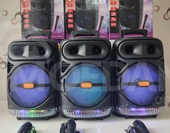 Bluetooth დინამიკი მიკროფონით და პულტით თბილისი - photo 1