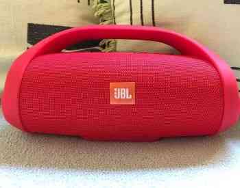 JBL Booms Box Portable Wireless Speaker RED, ბლუთუს დინამიკი თბილისი