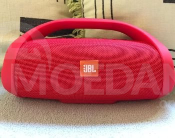 JBL Booms Box Portable Wireless Speaker RED, ბლუთუს დინამიკი თბილისი - photo 1
