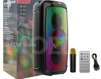 კარაოკე დინამიკი უკაბელო მიკროფონით, ძალიან კარგი ხარისხის, თბილისი - photo 4