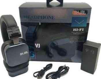 Headphone VJ Wireless Bluetooth V5 Stereo Headset თბილისი