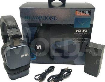 Headphone VJ Wireless Bluetooth V5 Stereo Headset თბილისი - photo 3