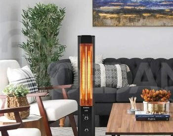 ინფრაწითელი გამათბობელი KUMTEL MH-1800 MICA HEATER BLACK თბილისი - photo 1