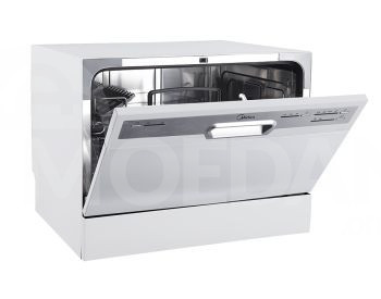 Compact dishwasher Midea MCFD55200W 6 persons Tbilisi - photo 2