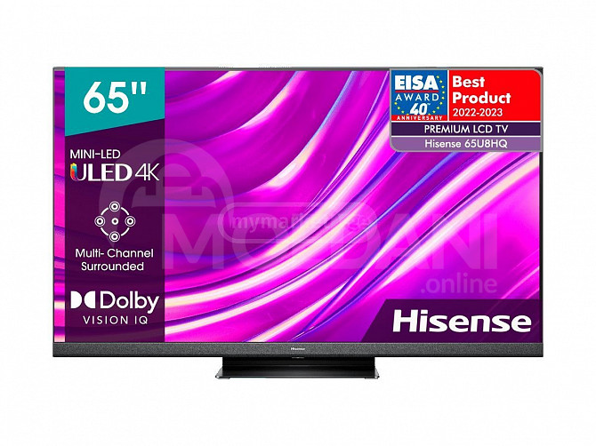 ტელევიზორი Hisense 65U8HQ 4K UHD SMART თბილისი - photo 1