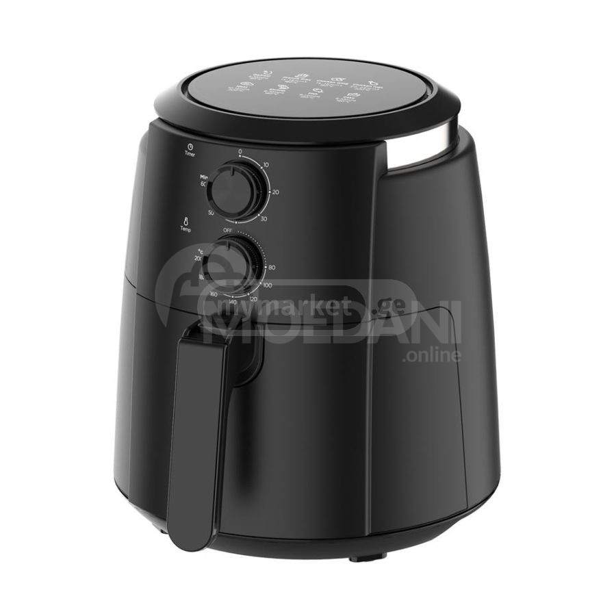 აეროგრილი KUMTEL AIRFRAY HAF-01 (5.5 L, 1500 W) თბილისი - photo 5