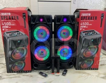 Динамик Buetooth с микрофоном и пультом дистанционного управления ZQS8210 Тбилиси - изображение 5