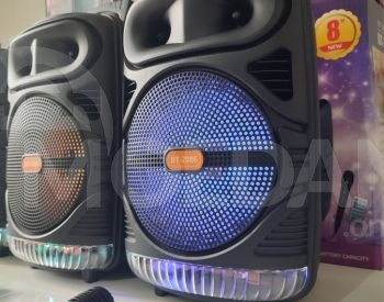 ბლუთუს დინამიკი მიკროფონით და პულტით Bluetooth speaker თბილისი - photo 3