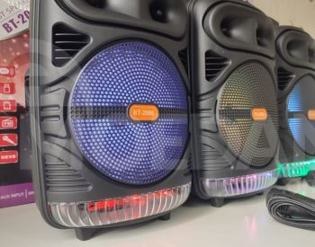 ბლუთუს დინამიკი მიკროფონით და პულტით Bluetooth speaker თბილისი - photo 2