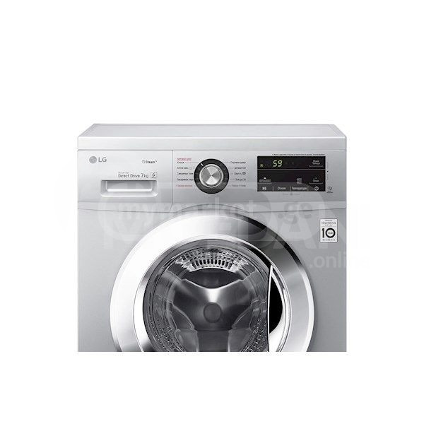 ფასდაკლება!!! სარეცხი მანქანა LG F2J3HS4L 7kg, 1200 RPM, A S თბილისი - photo 7