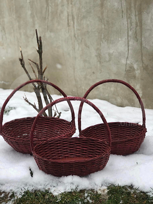 იყიდება ხელნაკეთი კალათები თბილისი - photo 1