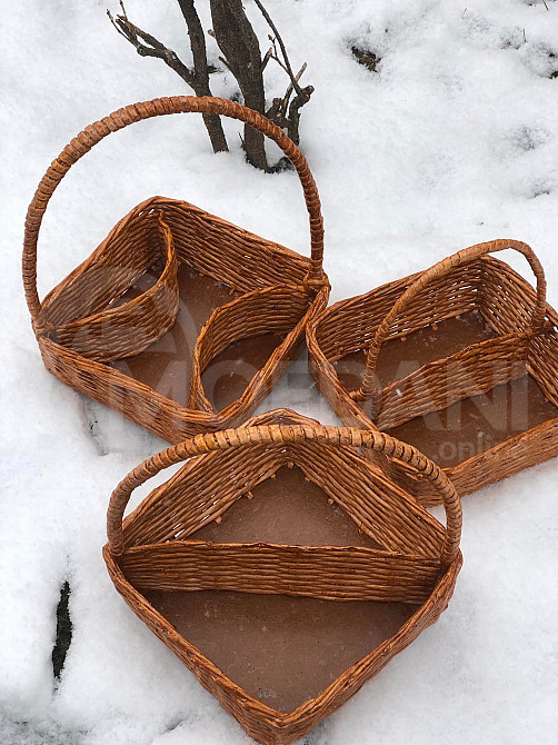 იყიდება ხელნაკეთი კალათები თბილისი - photo 1