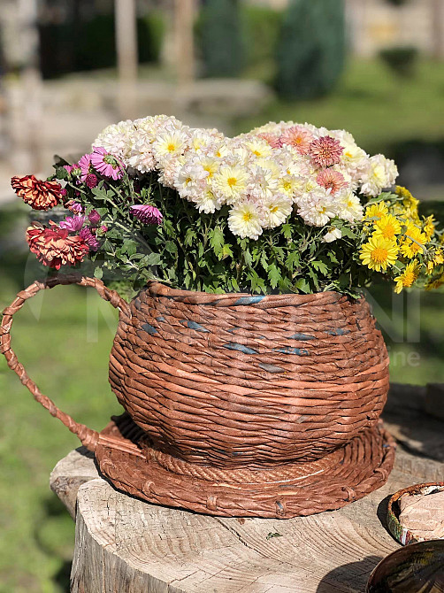 Продам декоративный горшок своими руками Тбилиси - изображение 1