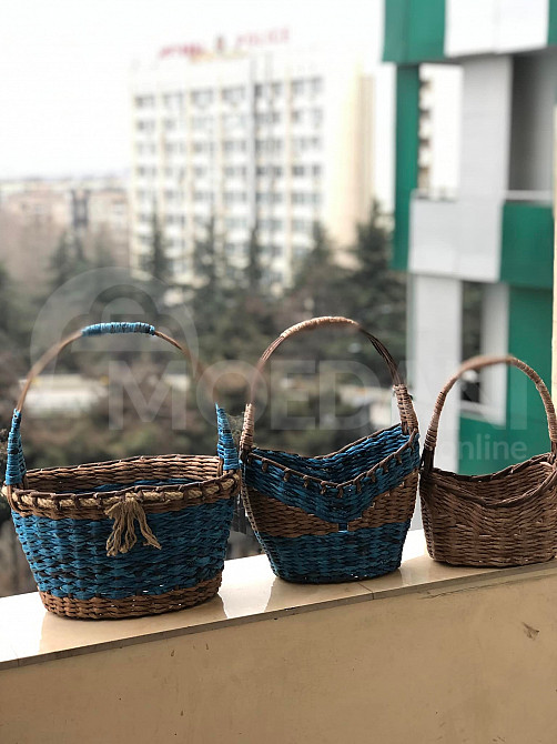 იყიდება ხელნაკეთი კალათები თბილისი - photo 2