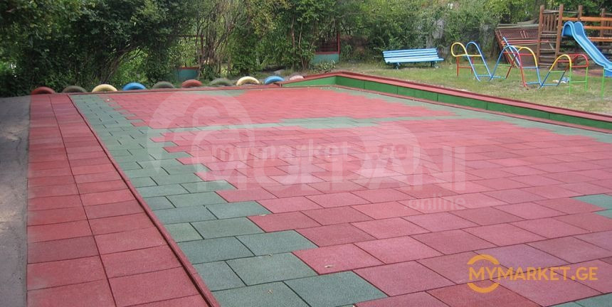 რეზინის იატაკი თბილისი - photo 2