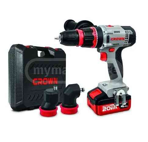 CROWN CT21076HQX-4 BMC - electric screwdriver with 2x4Ah battery 20V M Tbilisi