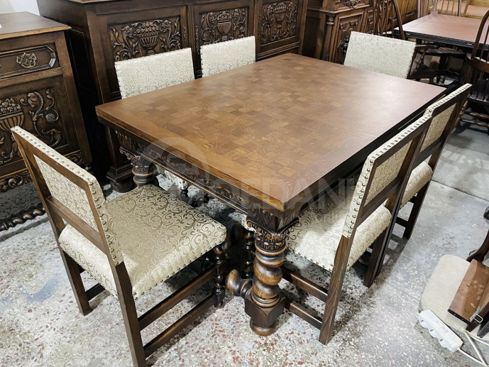 Antique oak living room set Tbilisi - photo 4