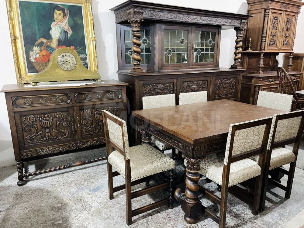 Antique oak living room set Tbilisi - photo 3