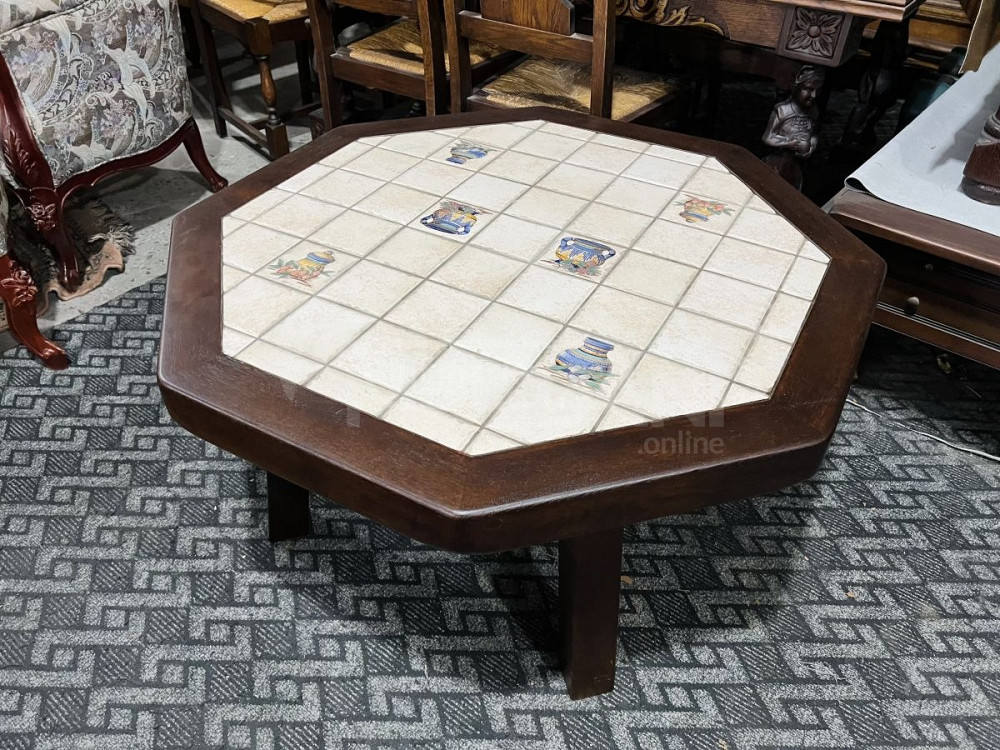 მუხის ხის ჟურნალის მაგიდა თბილისი - photo 2