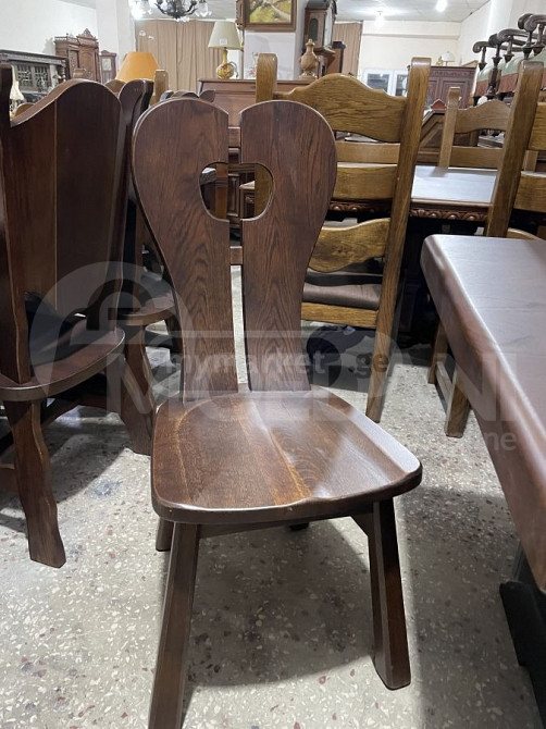 Massive oak table and 6 chairs Tbilisi - photo 2