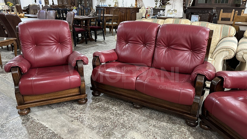 Leather treble in oak wood Tbilisi - photo 2