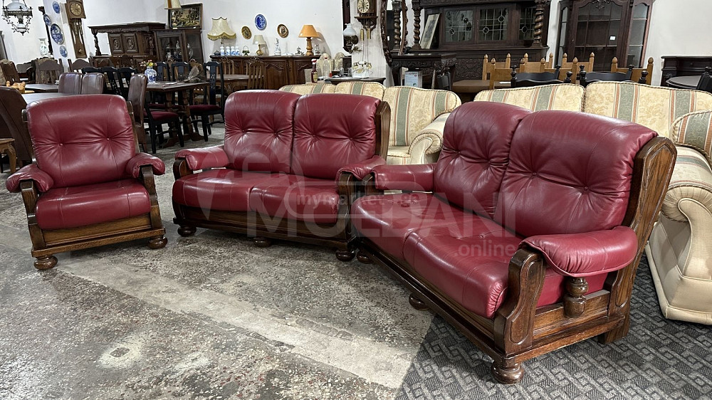 Leather treble in oak wood Tbilisi - photo 1