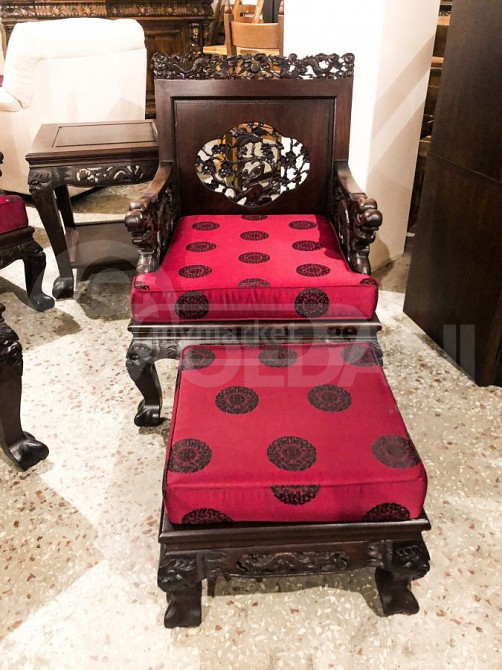 Antique mahogany three piece set Tbilisi - photo 2